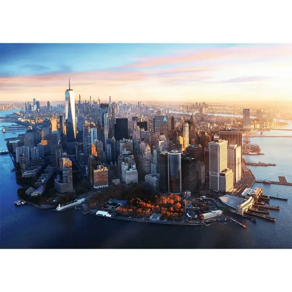 Puzzle premium da 1000 pezzi Manhattan, New York - Trefl immagine 2