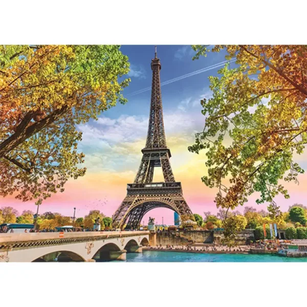 Puzzle romantico di Parigi 500 pezzi - Trefl immagine 2