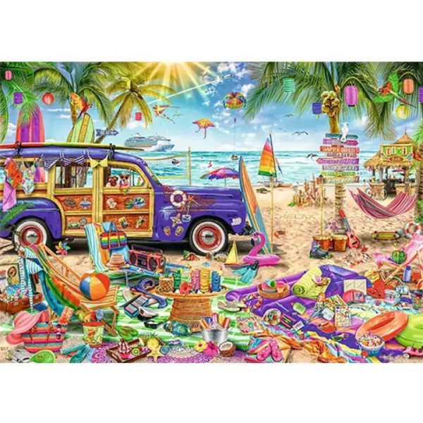 Puzzle tropicale da 2000 pezzi - Trefl immagine 2