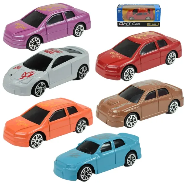 QHT Collezione Auto: Set di auto da corsa in metallo in diverse varianti 1 pezzo 1/64 immagine 1