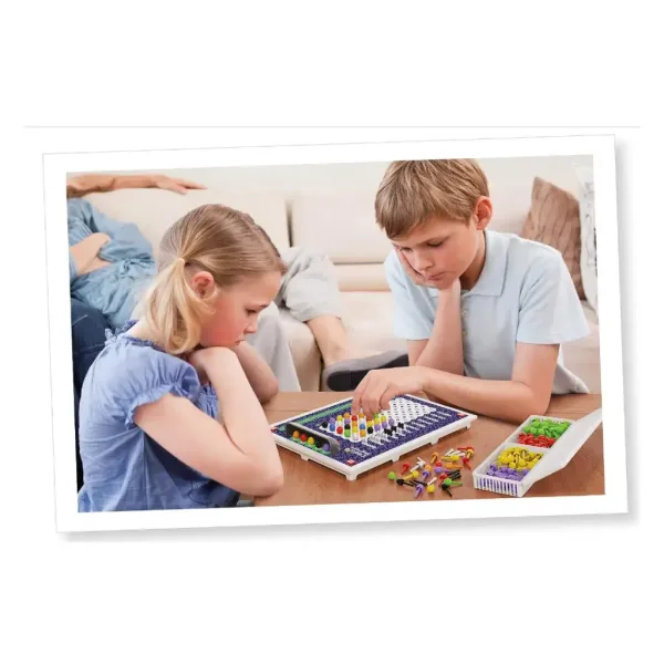 Quercetti: Codice segreto masterlogica 2 in 1 gioco di logica immagine 4