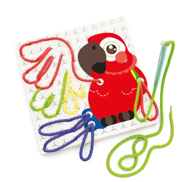 Quercetti: FantaFilo - Gioco creativo di infilatura zoo immagine 2