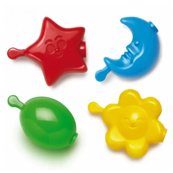 Quercetti: Gioco a incastro per bambini - perline 12 pezzi immagine 2