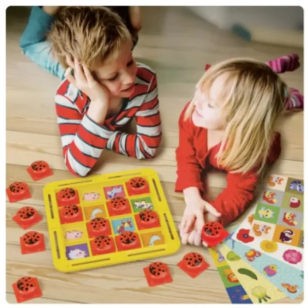 Quercetti: Gioco di memoria Fanta Memo Coccinella immagine 4