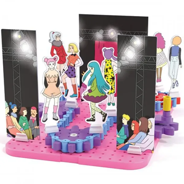 Quercetti: Gioco di sfilata di moda per bambini immagine 2