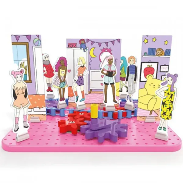 Quercetti: Gioco di sfilata di moda per bambini immagine 4
