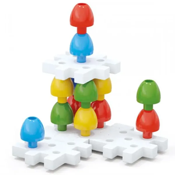 Quercetti: Jumbo Pötyi 2 in 1 set da 20 pezzi immagine 3