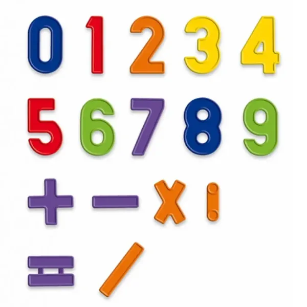 Quercetti: Lavagna magnetica con numeri colorati - 48 pezzi immagine 3