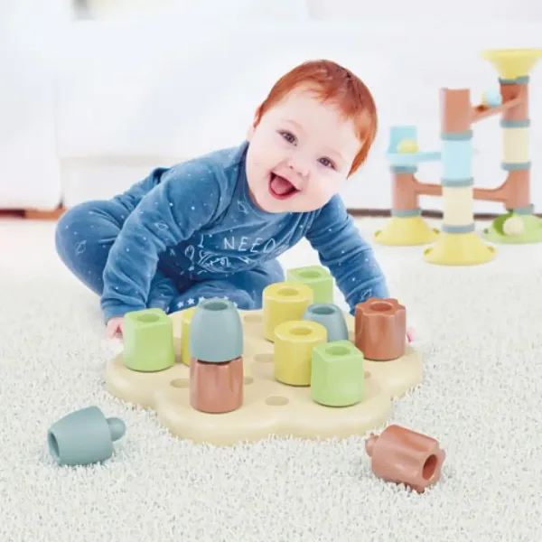 Quercetti: Play Bio Chunky pegs 13 pezzi immagine 3