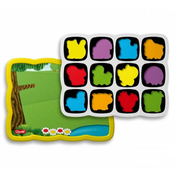 Quercetti: Puzzle Magnetico con Animali Domestici 12 pezzi immagine 3