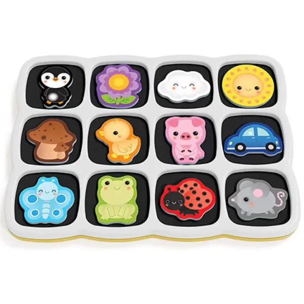 Quercetti: Puzzle magnetico Smart Prime parole e colori immagine 4
