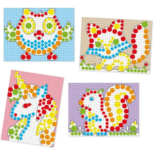 Quercetti: Set di chiodini colorati da 150 pezzi immagine 3