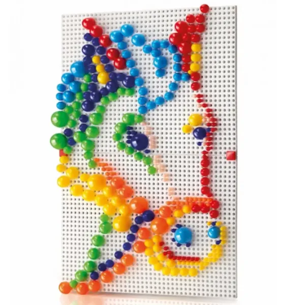 Quercetti: Set di chiodini con cavallini - 300 pezzi immagine 2