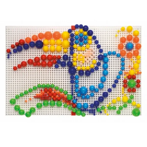Quercetti: Set di chiodini con cavallini - 300 pezzi immagine 4