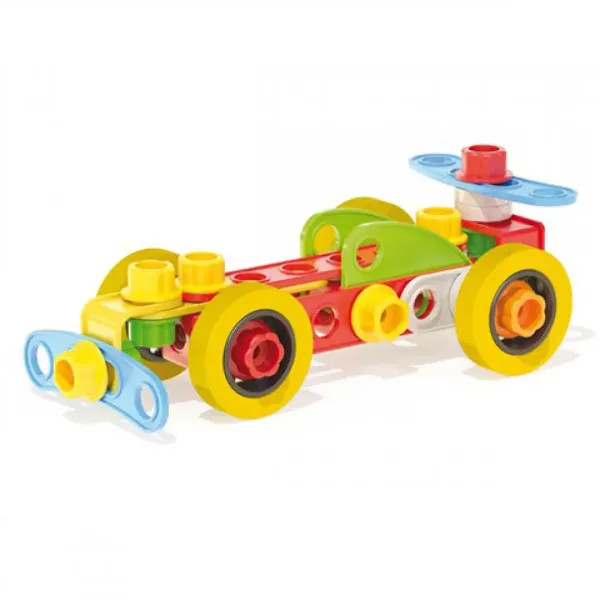 Quercetti: Set di costruzioni veicoli Tecno Jumbo 76 pezzi immagine 4
