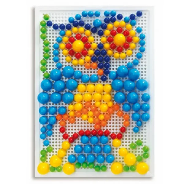 Quercetti: Set di pioli colorati-balena 280 pezzi immagine 3
