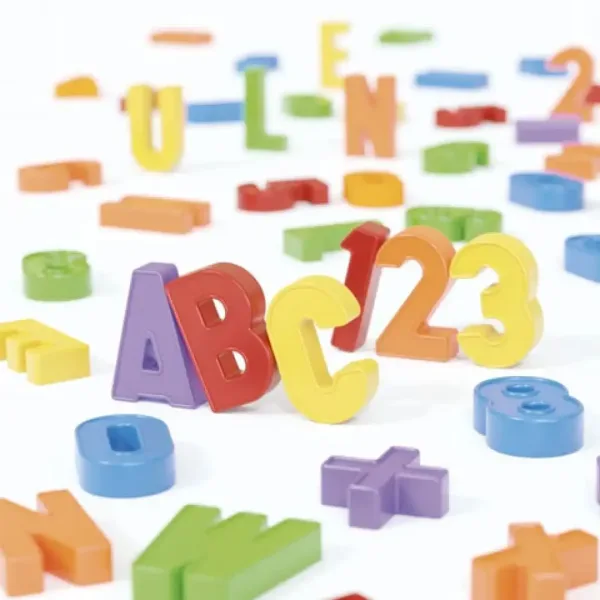 Quercetti: Set magnetico ABC + 123 da 106 pezzi immagine 2