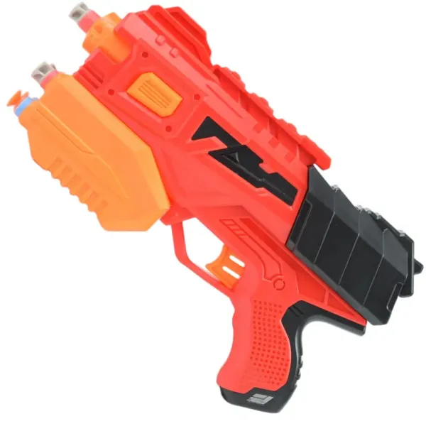 Raid Launcher: Lanciatore manuale di spugne con bersaglio e proiettili 26cm immagine 2