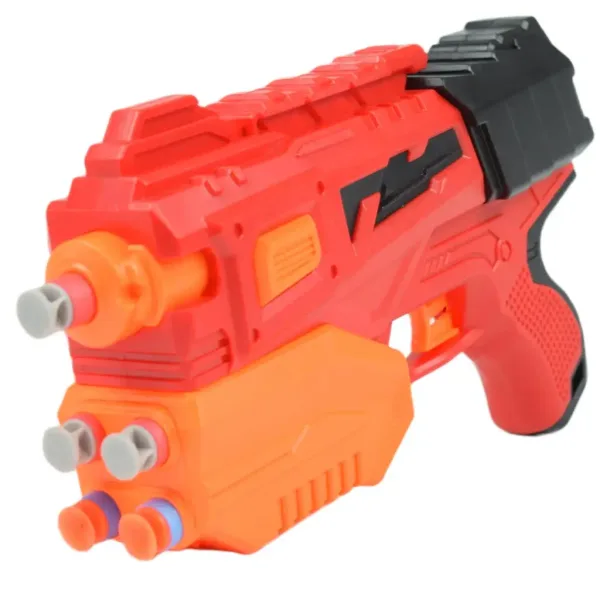 Raid Launcher: Lanciatore manuale di spugne con bersaglio e proiettili 26cm immagine 3