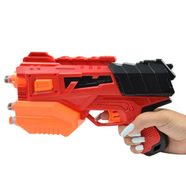 Raid Launcher: Lanciatore manuale di spugne con bersaglio e proiettili 26cm immagine 7