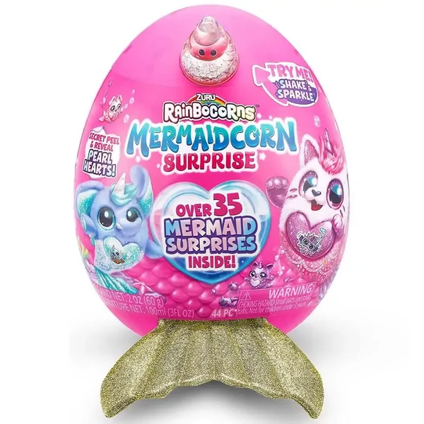 Rainbocorns: Mermaidcorn S5 Uovo sorpresa con peluche Mermaidcorn, disponibile in diverse varianti, 1 pezzo immagine 1
