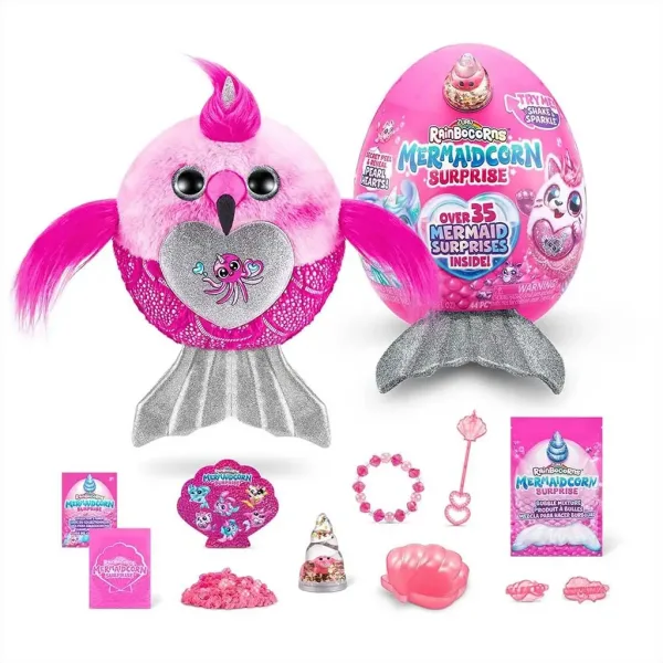 Rainbocorns: Mermaidcorn S5 Uovo sorpresa con peluche Mermaidcorn, disponibile in diverse varianti, 1 pezzo immagine 8