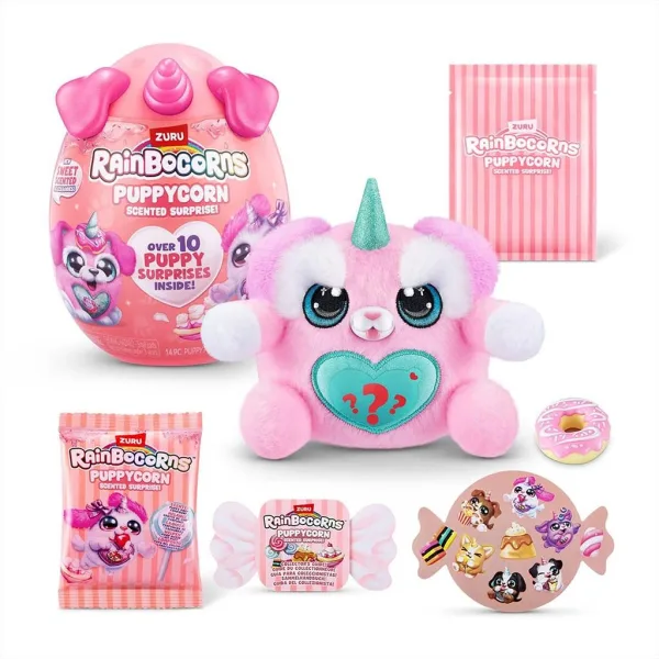 Rainbocorns: Pocket Puppycorn sorpresa peluche profumato cagnolino in diverse varianti 1 pezzo immagine 10