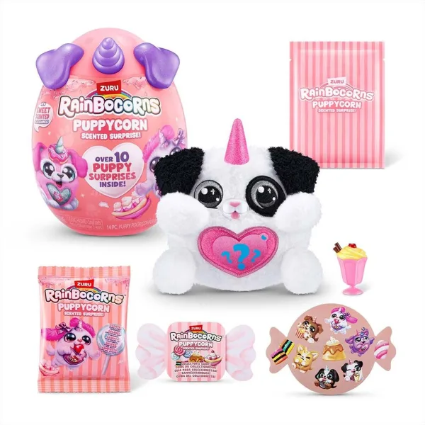 Rainbocorns: Pocket Puppycorn sorpresa peluche profumato cagnolino in diverse varianti 1 pezzo immagine 12