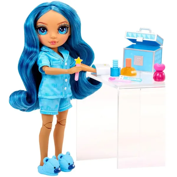 Rainbow High Jr: Pigiama party Skyler bambola alla moda immagine 3