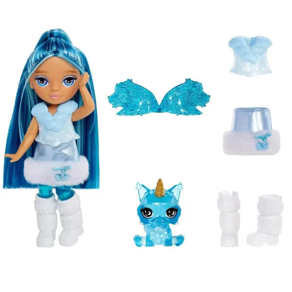 Rainbow High Littles fata arcobaleno Sapphire bambola immagine 3