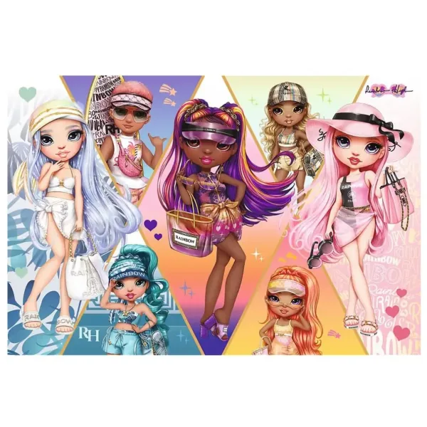Rainbow High amiche puzzle da 160 pezzi - Trefl immagine 2