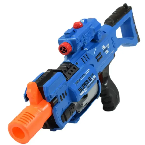 Rapid Launcher: Pistola spara-spugne elettrica a tamburo rotante con 20 proiettili, 49 cm immagine 3