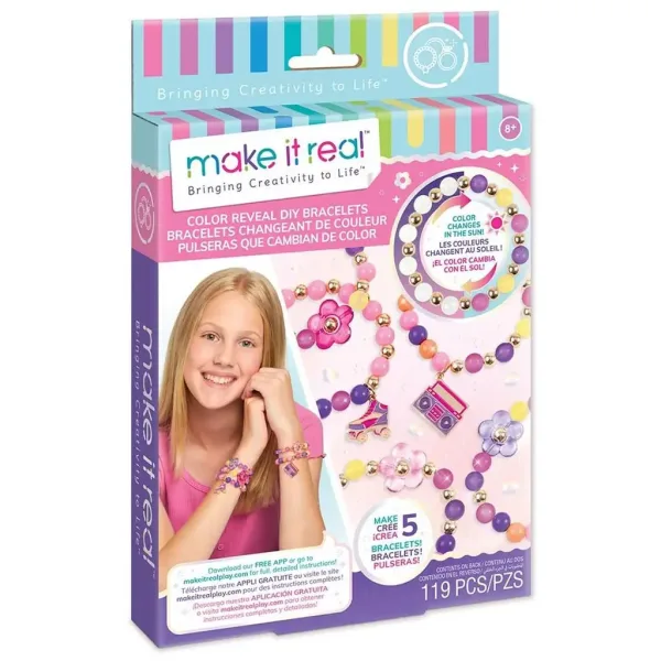 Rendilo reale: Braccialetti fai-da-te incantevoli, braccialetti che cambiano colore immagine 1