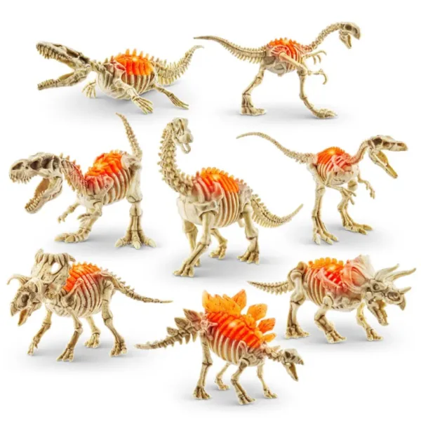 Robo Alive mini uovo sorpresa fossile di dinosauro, disponibile in diverse varianti, 1 pezzo immagine 3