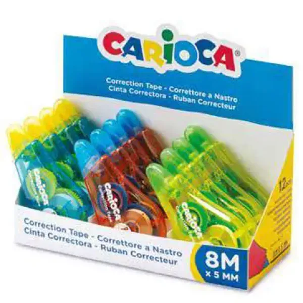 Roller correttore 8mx5mm in diverse varianti - Carioca immagine 1