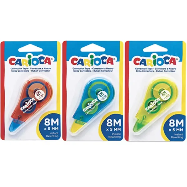 Roller correttore 8mx5mm in tre varianti - Carioca immagine 1