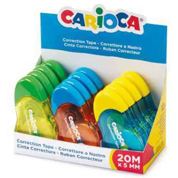 Rullo correttore 5mmx12m in diverse varianti - Carioca immagine 1
