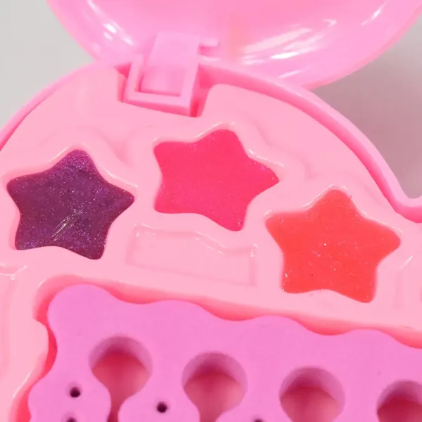 S&Lí Cosmetics: Palette di trucco e unghie premium in una scatola a tre livelli a forma di cuore immagine 8
