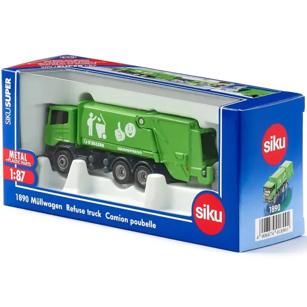 SIKU camion dei rifiuti Scania 1/87 immagine 6