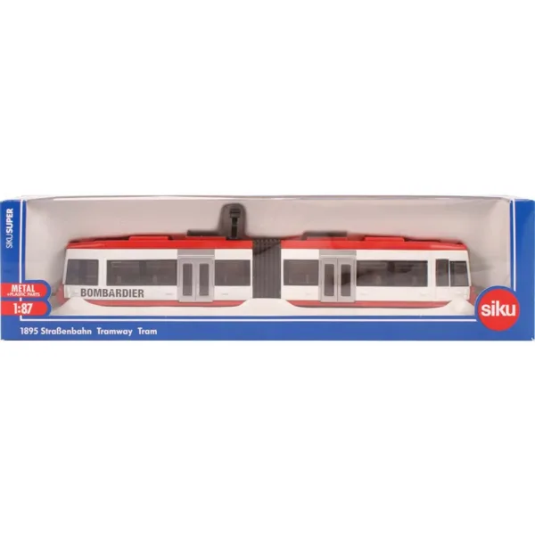 SIKU tram rosso urbano 1/87 immagine 2