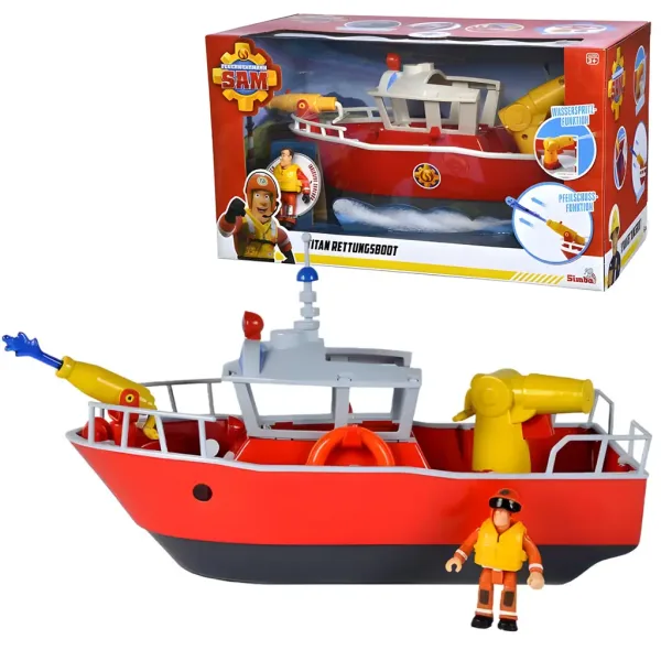Sam il pompiere: Titan nave dei pompieri - Simba Toys immagine 4