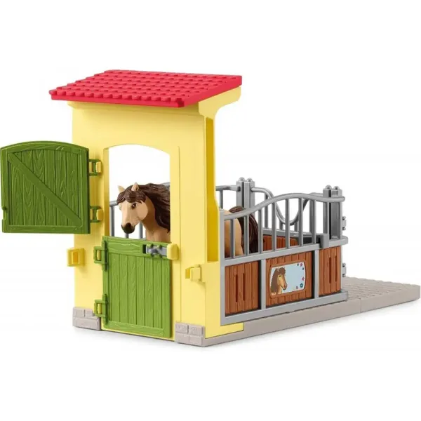 Schleich: Farm World - Box per pony Set stallone pony islandese (42609) immagine 4