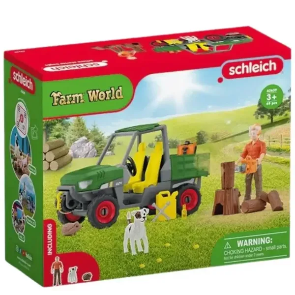 Schleich: Farm World - Set di gioco Lavori forestali (42659) immagine 1