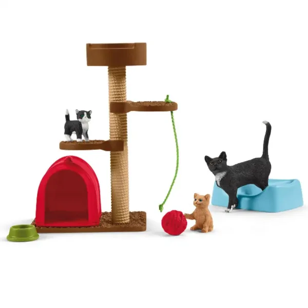 Schleich: Farm World - Set di gioco per adorabili gattini (42501) immagine 2