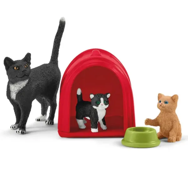 Schleich: Farm World - Set di gioco per adorabili gattini (42501) immagine 3
