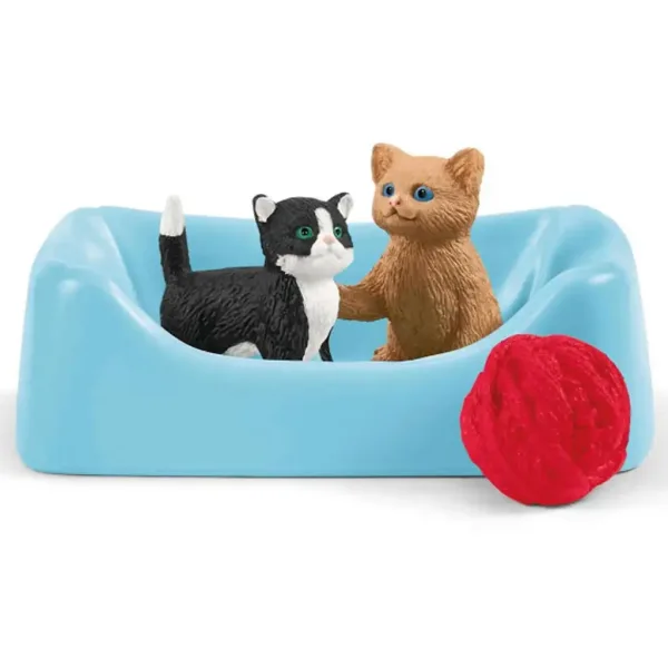 Schleich: Farm World - Set di gioco per adorabili gattini (42501) immagine 4