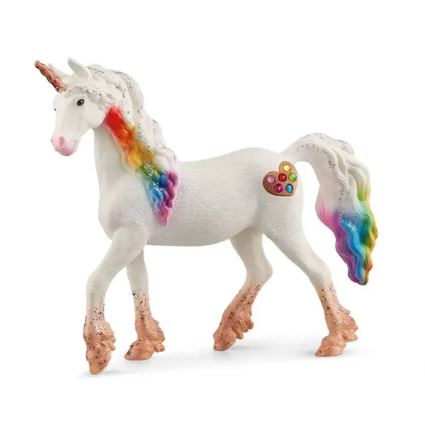 Schleich: Figura di unicorno femmina Rainbow Love (70726) immagine 1