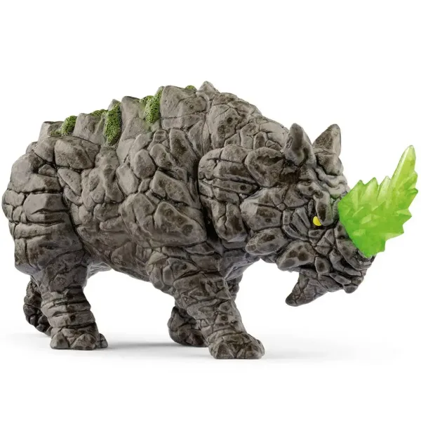 Schleich: Figura rinoceronte da battaglia (70157) immagine 1