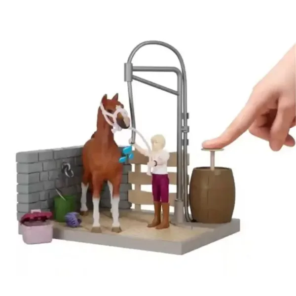 Schleich: Horse Club - Il lavaggio per cavalli di Sofia (42792) immagine 2