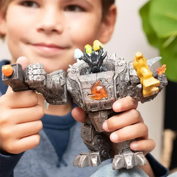 Schleich: Master robot con mini figura (42549) immagine 3